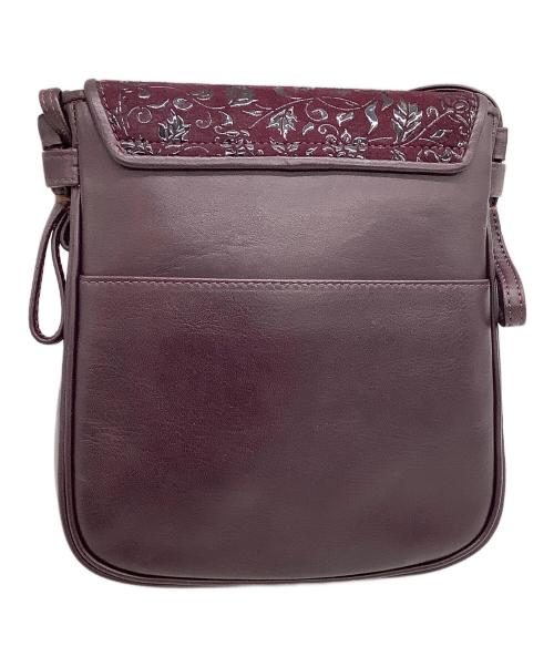 印傳屋（インデンヤ）印傳屋 (インデンヤ) ショルダーバッグ パープルの古着・服飾アイテム