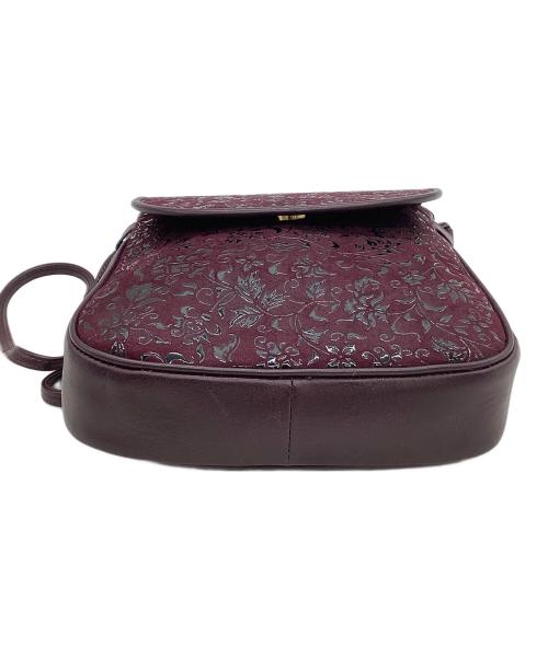 印傳屋（インデンヤ）印傳屋 (インデンヤ) ショルダーバッグ パープルの古着・服飾アイテム