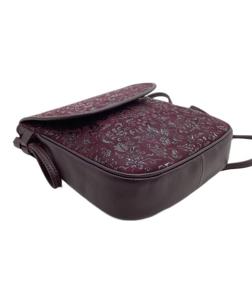 印傳屋（インデンヤ）印傳屋 (インデンヤ) ショルダーバッグ パープルの古着・服飾アイテム