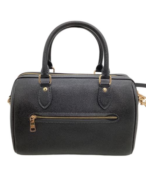 COACH（コーチ）COACH (コーチ) 2WAYショルダーバッグ ローアン サッチェル ブラックの古着・服飾アイテム