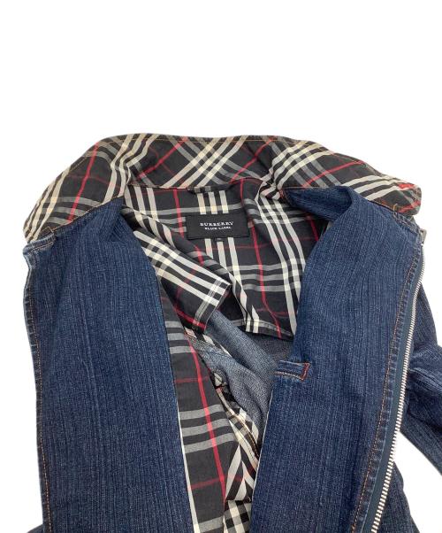 BURBERRY BLACK LABEL（バーバリーブラックレーベル）BURBERRY BLACK LABEL (バーバリーブラックレーベル) デニムジップジャケット ブルー サイズ:Mの古着・服飾アイテム