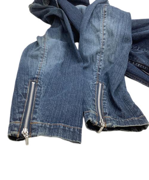 BURBERRY BLACK LABEL（バーバリーブラックレーベル）BURBERRY BLACK LABEL (バーバリーブラックレーベル) デニムジップジャケット ブルー サイズ:Mの古着・服飾アイテム