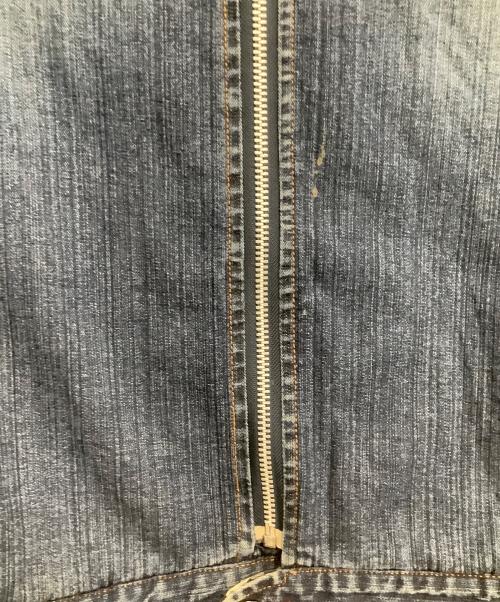 BURBERRY BLACK LABEL（バーバリーブラックレーベル）BURBERRY BLACK LABEL (バーバリーブラックレーベル) デニムジップジャケット ブルー サイズ:Mの古着・服飾アイテム