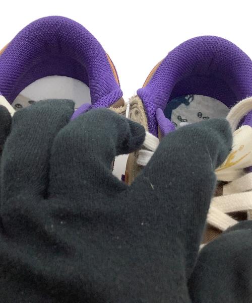 NIKE（ナイキ）NIKE (ナイキ) ローカットスニーカー DUNK LOW PREMIUM 節分 ベージュ×パープル サイズ:24の古着・服飾アイテム