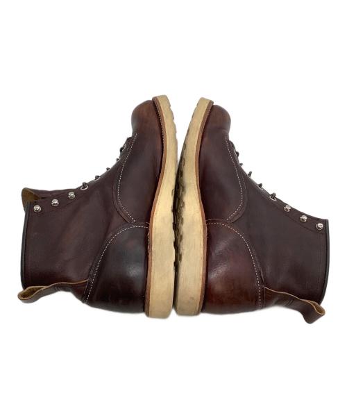 RED WING（レッドウィング）RED WING (レッドウィング) 編上げブーツ　	ラインマン ブラウン サイズ:US 8 1/2の古着・服飾アイテム
