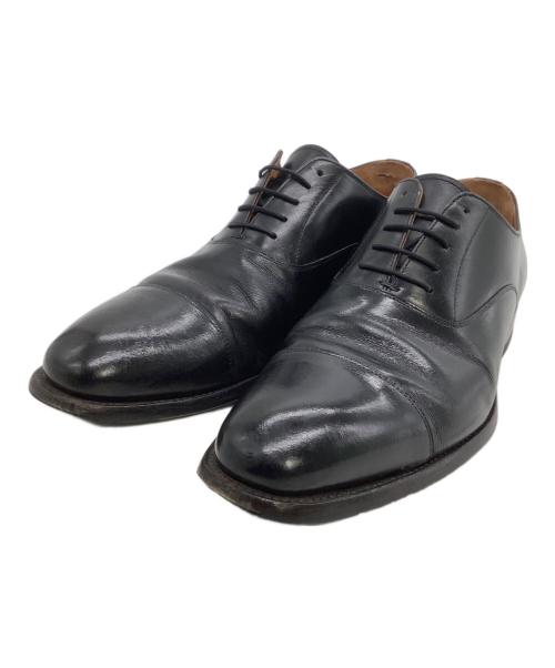 SCOTCH GRAIN（スコッチグレイン）SCOTCH GRAIN (スコッチグレイン) ストレートチップシューズ ブラック サイズ:26の古着・服飾アイテム