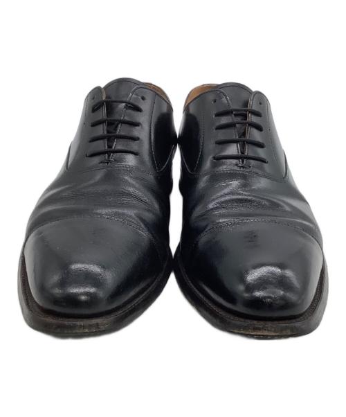 SCOTCH GRAIN（スコッチグレイン）SCOTCH GRAIN (スコッチグレイン) ストレートチップシューズ ブラック サイズ:26の古着・服飾アイテム