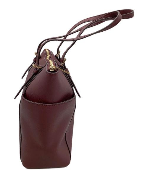 MICHAEL KORS（マイケル・コース）MICHAEL KORS (マイケル・コース) トートバッグ ボルドーの古着・服飾アイテム