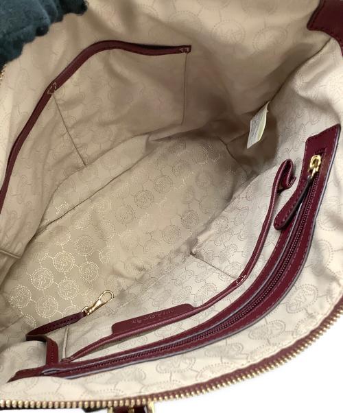 MICHAEL KORS（マイケル・コース）MICHAEL KORS (マイケル・コース) トートバッグ ボルドーの古着・服飾アイテム