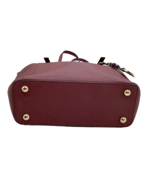 MICHAEL KORS（マイケル・コース）MICHAEL KORS (マイケル・コース) トートバッグ ボルドーの古着・服飾アイテム