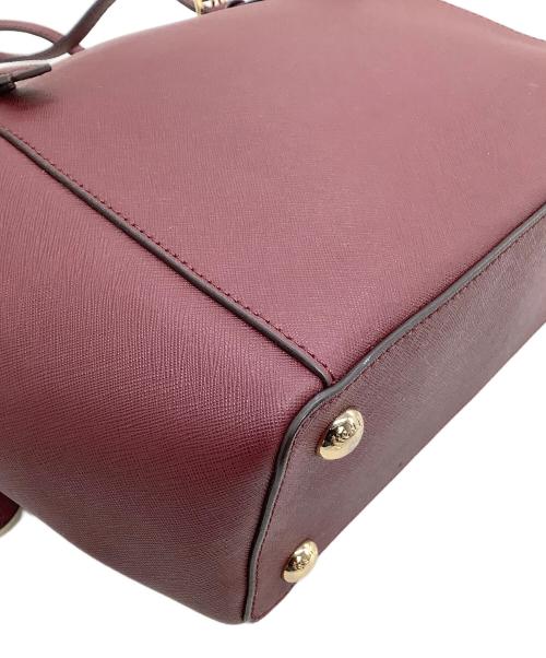 MICHAEL KORS（マイケル・コース）MICHAEL KORS (マイケル・コース) トートバッグ ボルドーの古着・服飾アイテム