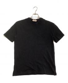 HERMES（エルメス）の古着「半袖カットソー　H刺繍」｜ブラック