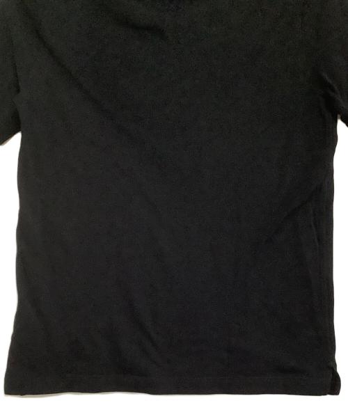 HERMES（エルメス）HERMES (エルメス) 半袖カットソー　H刺繍 ブラック サイズ:Mの古着・服飾アイテム