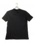HERMES (エルメス) 半袖カットソー　H刺繍 ブラック サイズ:M：25000円