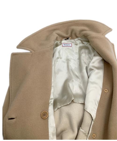 MAX&Co.（マックスアンドコー）MAX&Co. (マックスアンドコー) Pコート ベージュ サイズ:38の古着・服飾アイテム