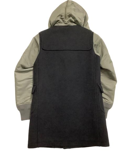 SCYE（サイ）SCYE (サイ) ドッキングコート ブラック×グリーン サイズ:38の古着・服飾アイテム