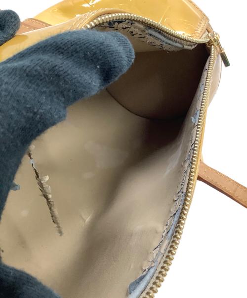 LOUIS VUITTON（ルイ ヴィトン）LOUIS VUITTON (ルイ ヴィトン) ハンドバッグ ヴェルニ ベッドフォード イエローの古着・服飾アイテム