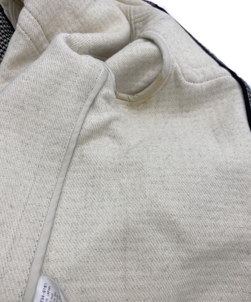 DRAWER（ドゥロワー）DRAWER (ドゥロワー) ダッフルコート　千鳥格子 ブラック サイズ:36の古着・服飾アイテム