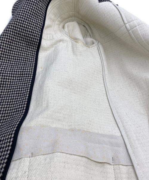 DRAWER（ドゥロワー）DRAWER (ドゥロワー) ダッフルコート　千鳥格子 ブラック サイズ:36の古着・服飾アイテム
