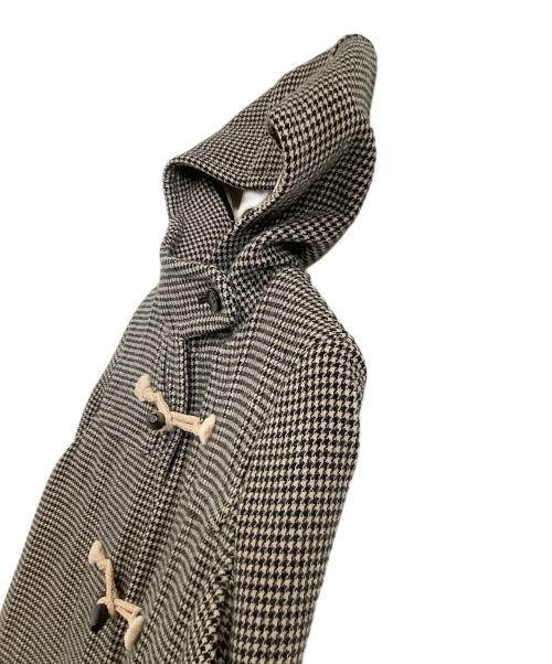 DRAWER（ドゥロワー）DRAWER (ドゥロワー) ダッフルコート　千鳥格子 ブラック サイズ:36の古着・服飾アイテム