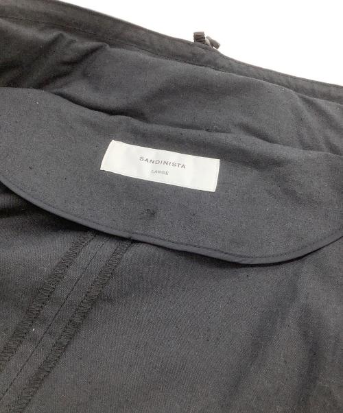 Sandinista（サンディニスタ）Sandinista (サンディニスタ) リネン混ジャケット　	20SS ブラック サイズ:Lの古着・服飾アイテム