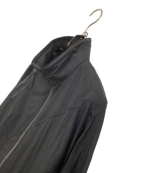 Sandinista（サンディニスタ）Sandinista (サンディニスタ) リネン混ジャケット　	20SS ブラック サイズ:Lの古着・服飾アイテム