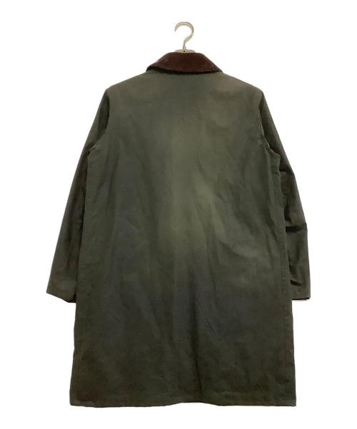 Barbour（バブアー）Barbour (バブアー) オイルドジャケット　SL BORDER カーキ×ブラウン サイズ:36の古着・服飾アイテム
