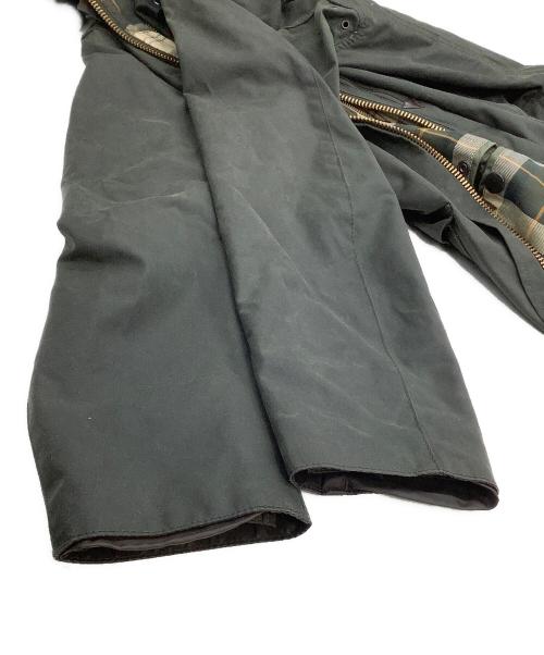 Barbour（バブアー）Barbour (バブアー) オイルドジャケット　SL BORDER カーキ×ブラウン サイズ:36の古着・服飾アイテム