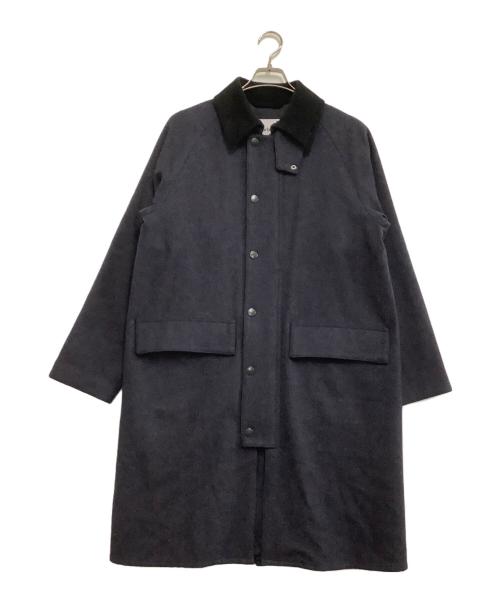 Barbour（バブアー）Barbour (バブアー) ステンカラーコート ネイビー サイズ:38の古着・服飾アイテム