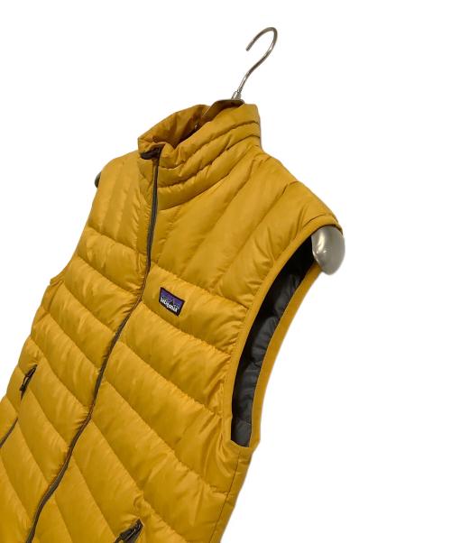 Patagonia（パタゴニア）Patagonia (パタゴニア) ダウンベスト イエロー サイズ:XSの古着・服飾アイテム