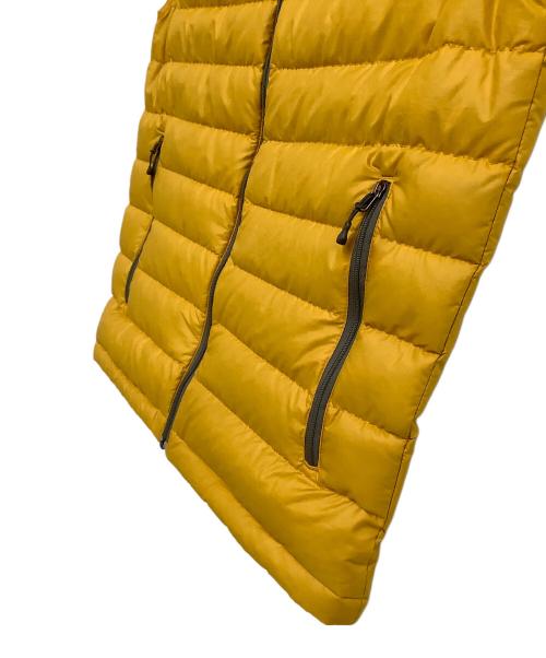 Patagonia（パタゴニア）Patagonia (パタゴニア) ダウンベスト イエロー サイズ:XSの古着・服飾アイテム