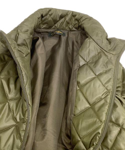 HUNTING WORLD（ハンティングワールド）HUNTING WORLD (ハンティングワールド) 中綿ジャケット オリーブ サイズ:Lの古着・服飾アイテム