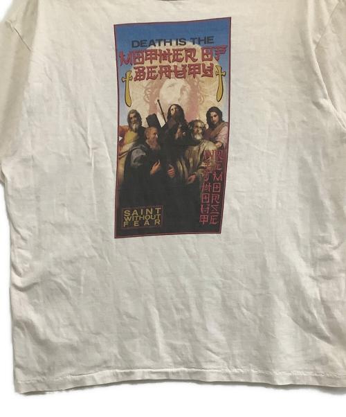 SAINT MICHAEL（セントマイケル）SAINT MICHAEL (セントマイケル) 半袖カットソー ホワイト サイズ:XLの古着・服飾アイテム