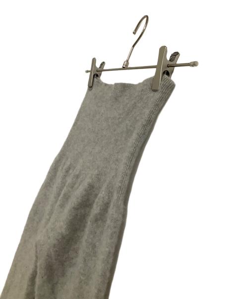 evam eva（エヴァムエヴァ）evam eva (エヴァムエヴァ) カシミヤレギンス グレー サイズ:表記なしの古着・服飾アイテム