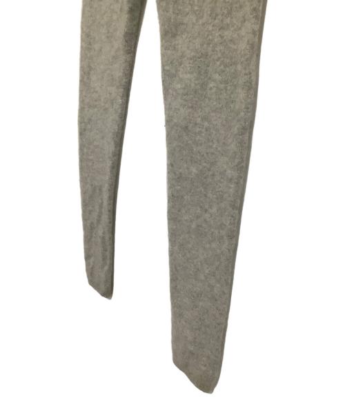 evam eva（エヴァムエヴァ）evam eva (エヴァムエヴァ) カシミヤレギンス グレー サイズ:表記なしの古着・服飾アイテム