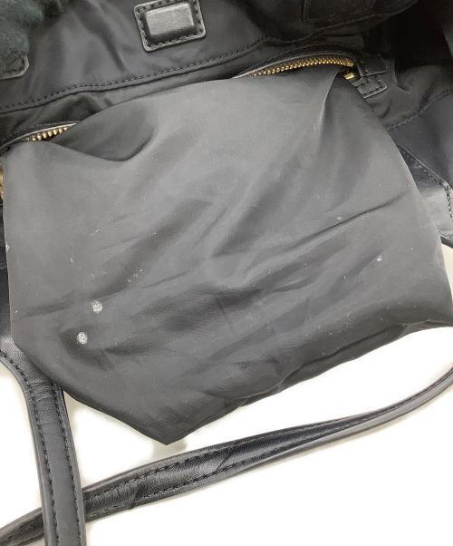 TORY BURCH（トリーバーチ）TORY BURCH (トリーバーチ) ナイロントートバッグ ブラックの古着・服飾アイテム