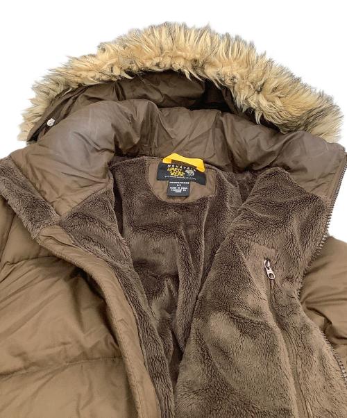 MOUNTAIN HARD WEAR（マウンテンハードウェア）MOUNTAIN HARD WEAR (マウンテンハードウェア) ダウンコート ブラウン サイズ:Sの古着・服飾アイテム