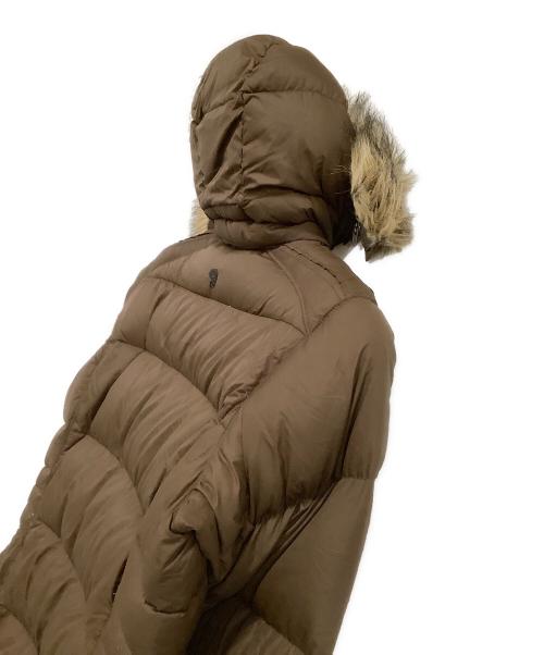 MOUNTAIN HARD WEAR（マウンテンハードウェア）MOUNTAIN HARD WEAR (マウンテンハードウェア) ダウンコート ブラウン サイズ:Sの古着・服飾アイテム
