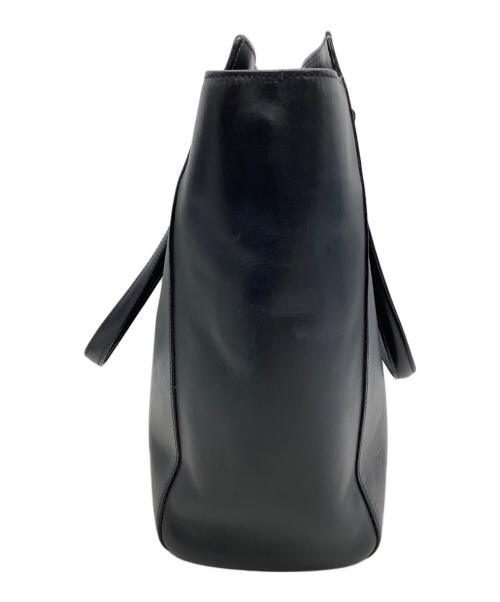 BOLDRINI SELLERIA（ボルドリーニ セレリア）BOLDRINI SELLERIA (ボルドリーニ セレリア) レザートートバッグ ネイビーの古着・服飾アイテム