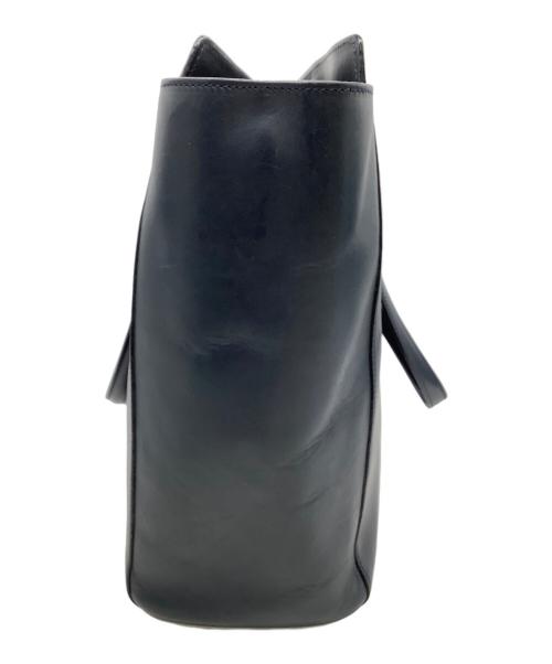 BOLDRINI SELLERIA（ボルドリーニ セレリア）BOLDRINI SELLERIA (ボルドリーニ セレリア) レザートートバッグ ネイビーの古着・服飾アイテム