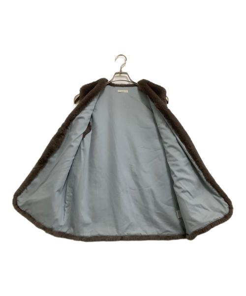 YORI（ヨリ）YORI (ヨリ) ボアベスト グレー サイズ:freeの古着・服飾アイテム