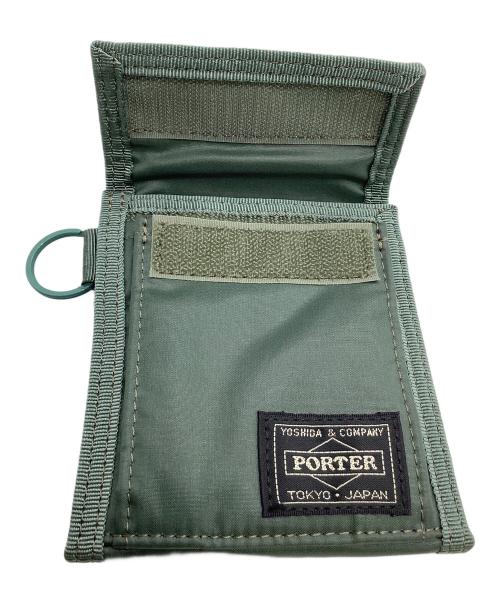PORTER（ポーター）PORTER (ポーター) 2つ折り財布 タンカー オリーブの古着・服飾アイテム