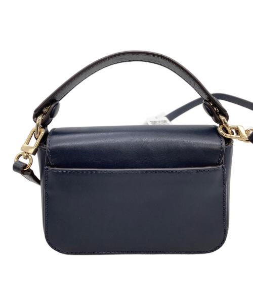 TORY BURCH（トリーバーチ）TORY BURCH (トリーバーチ) ショルダーミニバッグ LILIYM MICRO SATCHEL ネイビーの古着・服飾アイテム