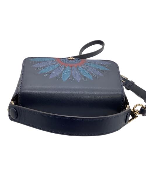 TORY BURCH（トリーバーチ）TORY BURCH (トリーバーチ) ショルダーミニバッグ LILIYM MICRO SATCHEL ネイビーの古着・服飾アイテム