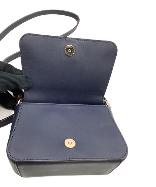 TORY BURCH（トリーバーチ）TORY BURCH (トリーバーチ) ショルダーミニバッグ LILIYM MICRO SATCHEL ネイビーの古着・服飾アイテム