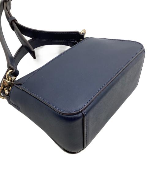 TORY BURCH（トリーバーチ）TORY BURCH (トリーバーチ) ショルダーミニバッグ LILIYM MICRO SATCHEL ネイビーの古着・服飾アイテム