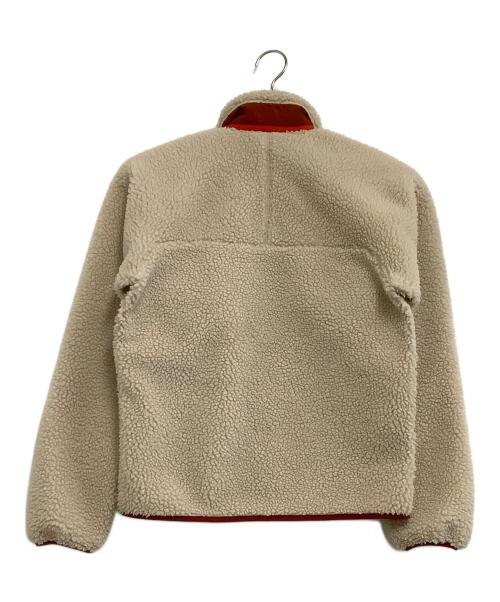 Patagonia（パタゴニア）Patagonia (パタゴニア) クラシックレトロXカーディガン アイボリー×ブラウン サイズ:XSの古着・服飾アイテム