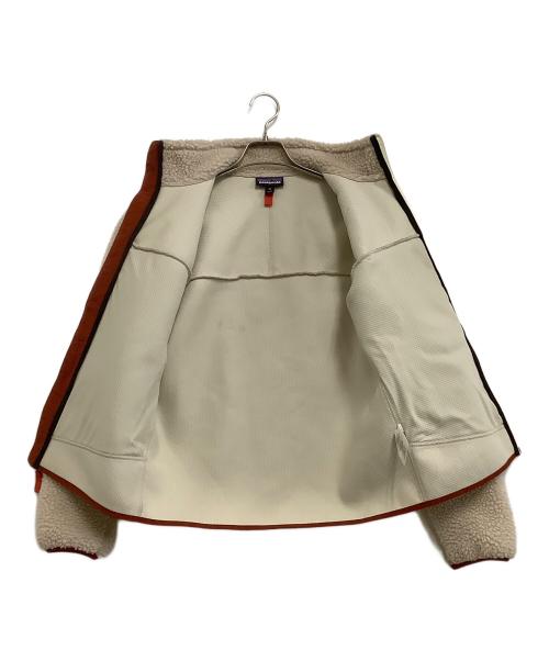 Patagonia（パタゴニア）Patagonia (パタゴニア) クラシックレトロXカーディガン アイボリー×ブラウン サイズ:XSの古着・服飾アイテム