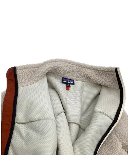 Patagonia（パタゴニア）Patagonia (パタゴニア) クラシックレトロXカーディガン アイボリー×ブラウン サイズ:XSの古着・服飾アイテム