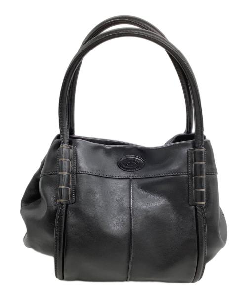 TOD'S（トッズ）TOD'S (トッズ) トートバッグ ブラックの古着・服飾アイテム